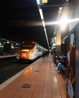 pociągi w Barcelonie Rodalies